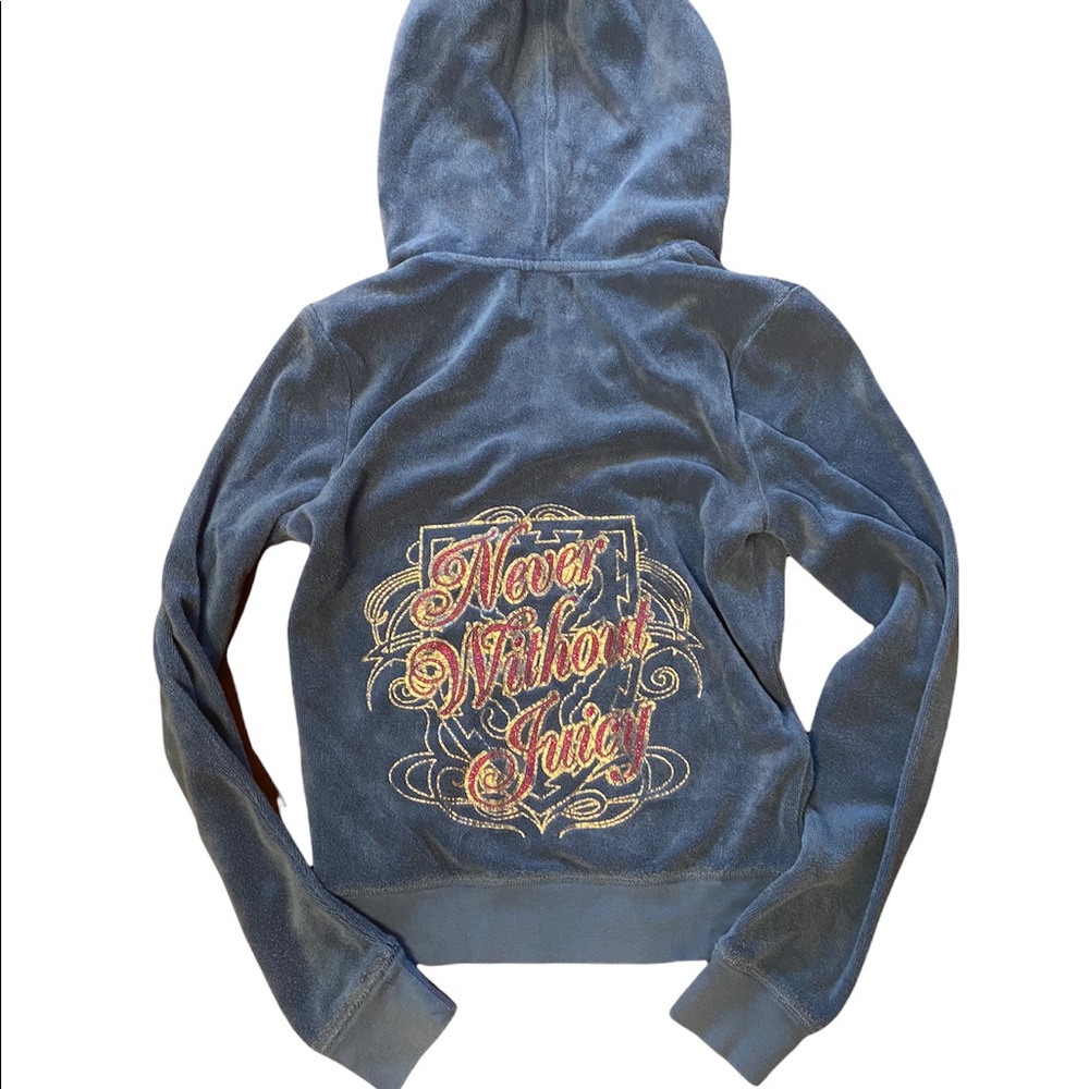 Juicy Couture Terry Zip Up Y2K